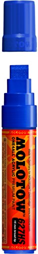 Molotow ONE4ALL Acrylic Paint Marker, 15mm, True Blue, 1 Each (627.206)