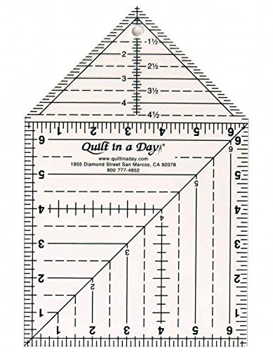 The Double Square Up Ruler by Quilt in a Day