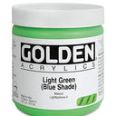 Golden Heavy Body Acrylic - Light Green Blue Shade 16oz jar