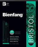 Bienfang Bristol 14-Inch by 17-Inch Paper Pad, Smooth Surface, 20 Sheets