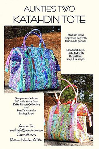 Aunties Two Katahdin Tote Pattern