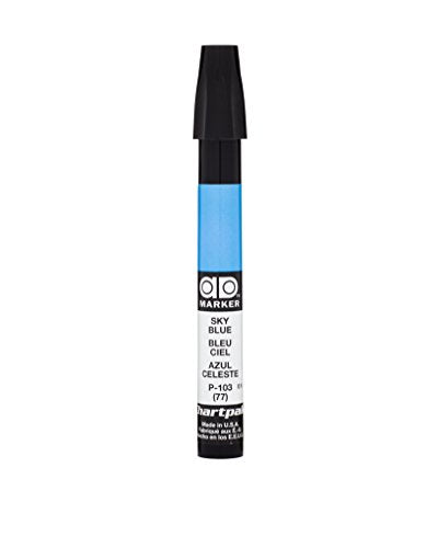 The Original Chartpak AD Marker, Tri-Nib, Sky Blue, 1 Each (P103)