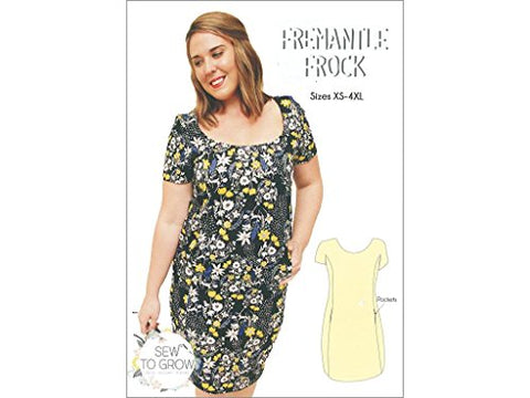 Sew To Grow Ptrn Fremantle Frock Sz XS-4XL Pattern