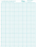 Visi-Grid Quilter'S Template Sheets-8-1/2x11 4/Pkg