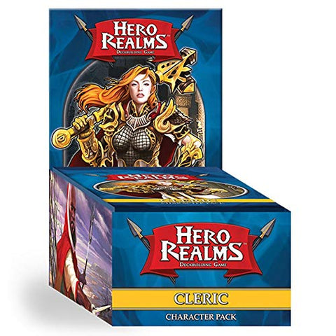 White Wizard Games WWG501 Hero Realms Cleric Pack Display - Pack of 12