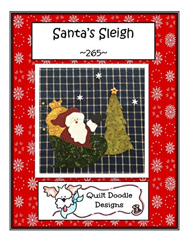 Quilt Doodle Designs Santa's Sleigh Pattern