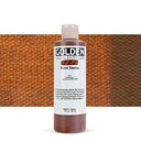8 Oz Fluid Acrylic Color Paint Color: Burnt Sienna