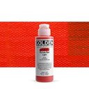 4 Oz Fluid Acrylic Color Paint Color: Pyrrole Red Light