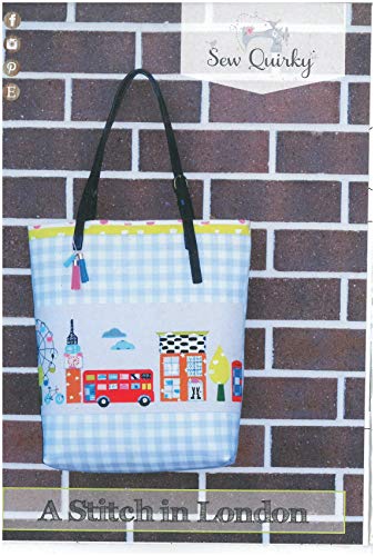 A Stitch in London Tote Bag Pattern - Sew Quirky