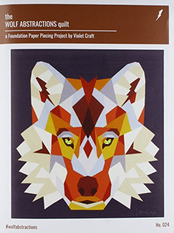 Violet Craft Wolf Abstractions Quilt Pattern