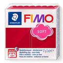 Staedtler FIMO Soft Polymer Clay - -Oven Bake Clay for Jewelry, Sculpting, Crafting, Cherry Red 8020-26