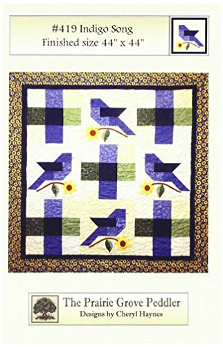 Prairie Grove Peddler Indigo Song Pattern