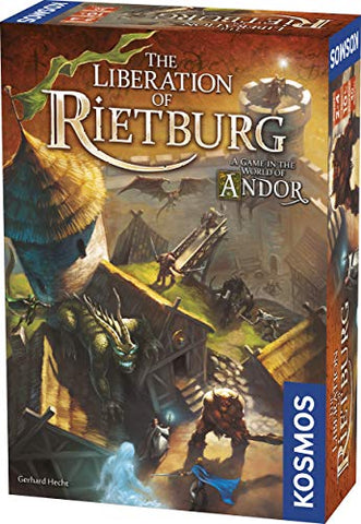 Thames & Kosmos 691746 Kosmos: The Liberation of Rietburg World of Andor, Co-op Game, 2-4 Players, Ages 10+ , Brown