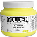 Golden Heavy Body Acrylic - C.P. Cadmium Yellow Primrose 32oz jar