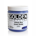 Golden Heavy Body Acrylic, 8 Ounce, Phthalo Blue/Green Shade
