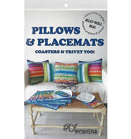 RJ Designs Jelly Roll Pillows&PlacmtsPtrn