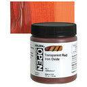 TRANS RED IRON OXIDE 4OZ OPEN ACRYLIC