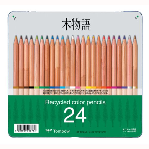 Tombow Tree tales pencils 24 color CB-RE24C