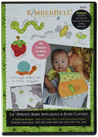 Kimberbell Designs Lil' Sprout BabyAppliques Ptrn, None