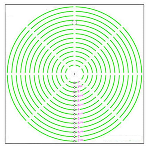 Good Measure Circle Template Ruler