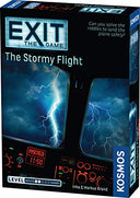 EXIT: The Stormy Flight | Escape Room Game in a Box| EXIT: The Game – A Kosmos Game | Family – Friendly, Card-Based at-Home Escape Room Experience for 1 to 4 Players, Ages 12+