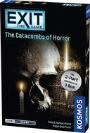 Exit: The Catacombs of Horror | Exit: The Game - A Kosmos Game from Thames & Kosmos | Card-Based, 2-Part at-Home Escape Room Experience for 1 to 4 Players, Ages 16+