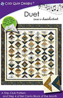 Cozy Quilt Designs Duet Step 4 Of Bel Canto Bom Pattern