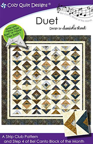 Cozy Quilt Designs Duet Step 4 Of Bel Canto Bom Pattern