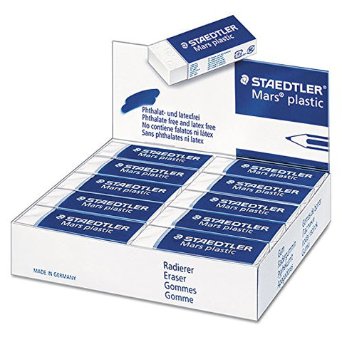 Wholesale CASE of 25 - Staedtler Mars Plastic Eraser-Plastic Eraser, Latex-free, 2-1/2