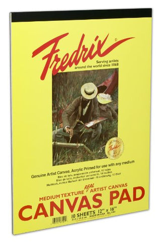 Fredrix 3498 Canvas Pads, 14 by 18-Inch