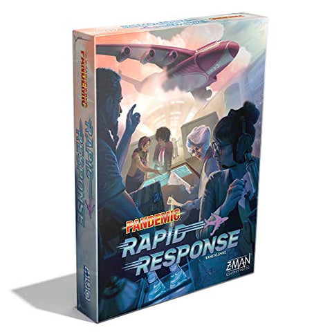 Pandemic Rapid Response Board Game | Family Board Game | Board Game for Adults and Family | Cooperative Board Game | Ages 8+ | 2 to 4 players | Average Playtime 20 minutes | Made by Z-Man Games