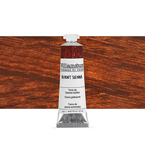 Williamsburg Oil 37ml Tube, Burnt Sienna (60015219)