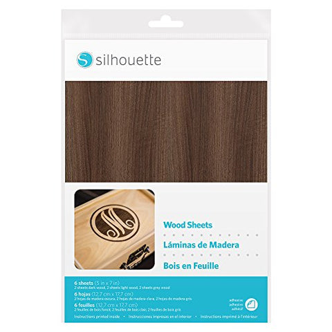 Silhouette America Cameo Wood Sheets