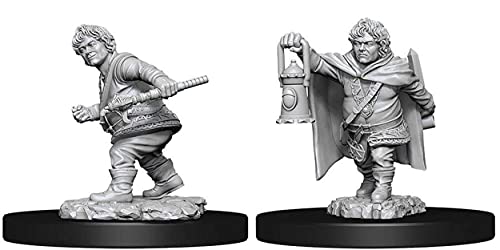 WizKids D&D Nolzurs Marvelous Upainted Miniatures: Wave 11: Male Halfling Rogue