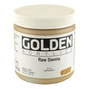 Golden Heavy Body Acrylic, 8 Ounce, Raw Sienna