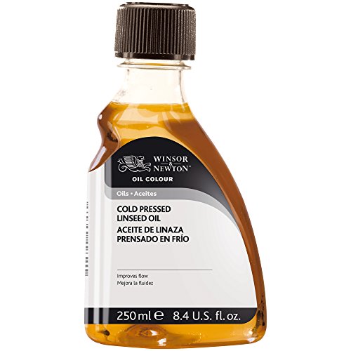 Winsor & Newton Cold Pressed Linseed Oil, 250ml