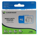 Surebonder 55012 Heavy Duty 1/2-Inch Length Staples, Arrow T50 Type, 1250 Count