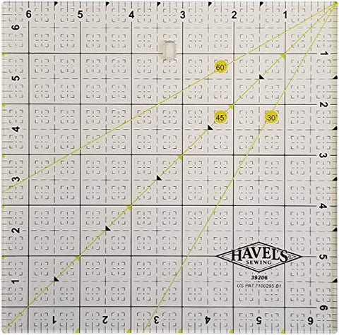 Havels Square Fabric x 6-1/2in Ruler