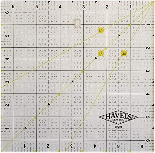 Havels Square Fabric x 6-1/2in Ruler