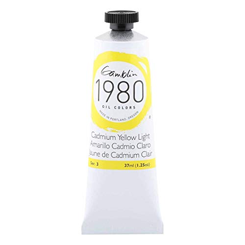 Gamblin 1980 Oil Cadmium Yellow Lt 37Ml