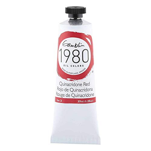 Gamblin 1980 Oil Quin Red 37Ml