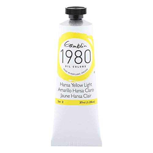 Gamblin 1980 Oil Hansa Yellow Lt 37Ml