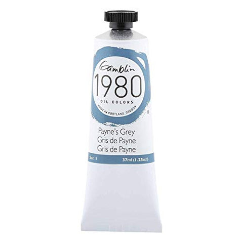 Gamblin 1980 Oil Paynes Grey 37Ml