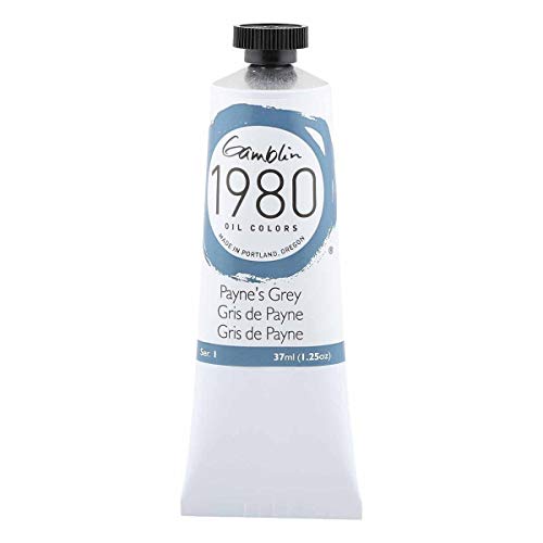 Gamblin 1980 Oil Paynes Grey 37Ml