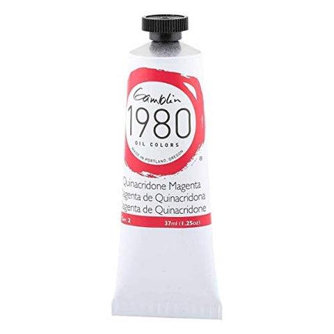 Gamblin 1980 Oil Quin Magenta 37Ml