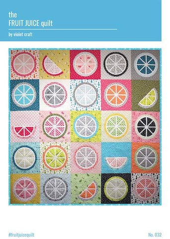 Violet Craft - Fruit Juice Quilt Pattern