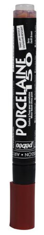 PEBEO Porcelaine 150 Assorted China Paint Bullet Tip Markers-Earth Brown DIY Arts & Crafts Supplies, Fun for Kids, Heat-Resistant Finish, Microwave & Dishwasher Safe Formula