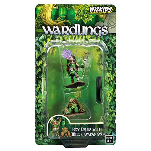 WizKids Wardlings RPG Figures: Boy Druid & Tree Creature