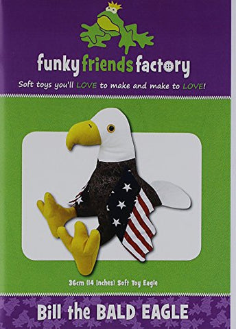 Funky Friends Factory Bald Eagle Pattern