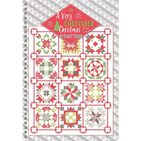 A Very Coriander Christmas Quilt Pattern Booklet by Corey Yoder ISE-939